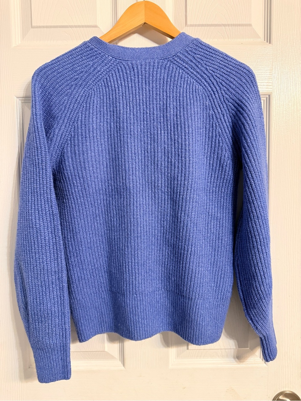 Amazon Essentials Periwinkle Button-Front Ribbed Cardigan NWT - Picture 6 of 6